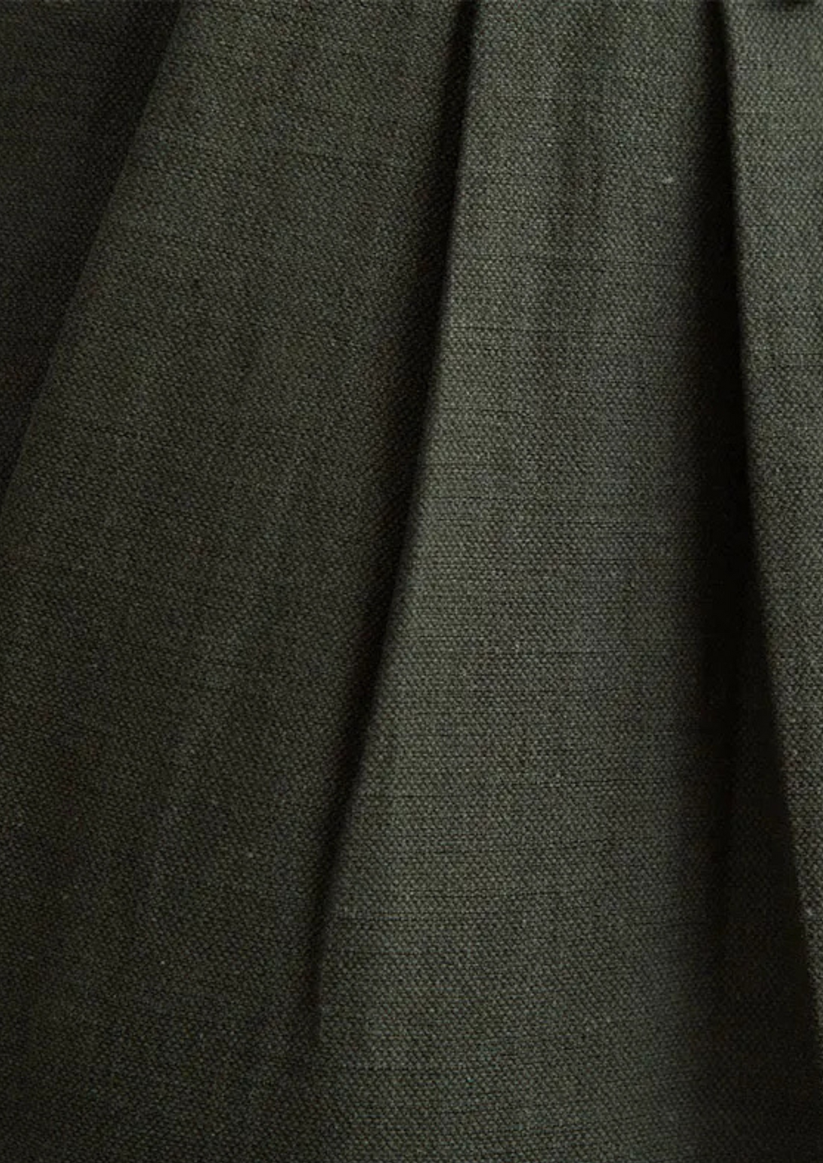 Cagliari Pleated Coastal Trousers - Olive